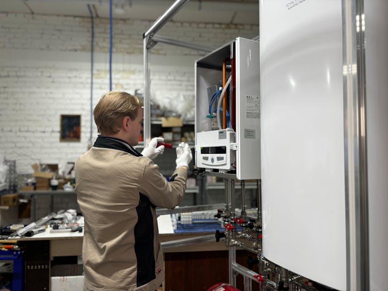 Centrală termică în condensare Vaillant · montaj Eco ConfortSistem Moldova